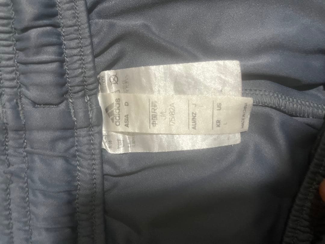 adidas サッカーウェア グレー・グリーン 36 L
