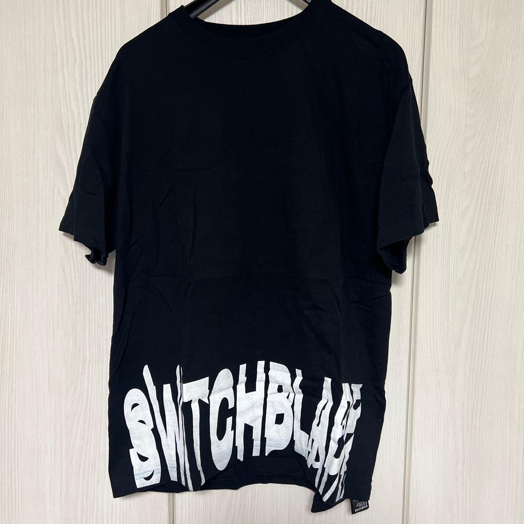hyde着 SWITCHBLADE BIG LOGO TEE BIG シルエット