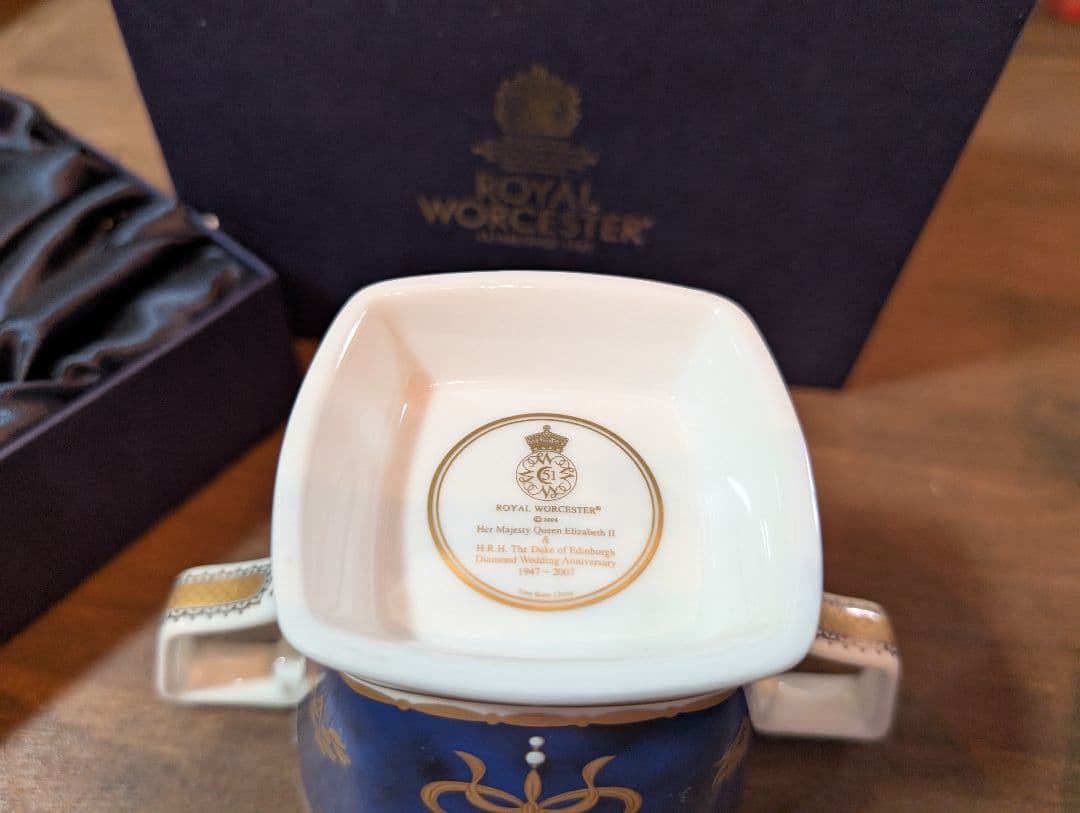 専用　 Worcester カップ＆トリンケットボックス