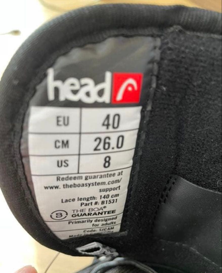 head one boa ワンボア スノーボード ブーツ