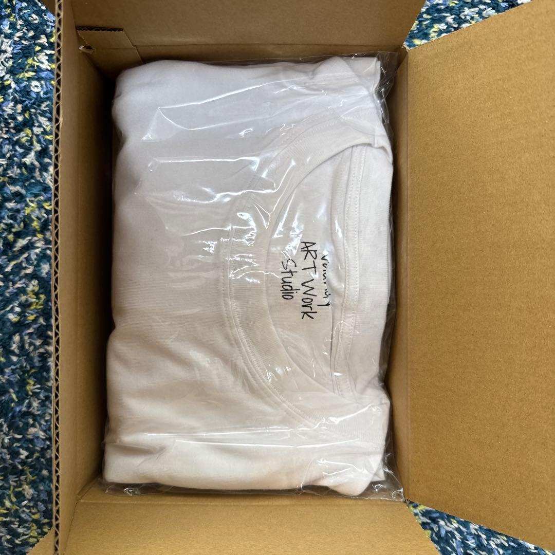VAUNDY ロゴTシャツ ホワイト