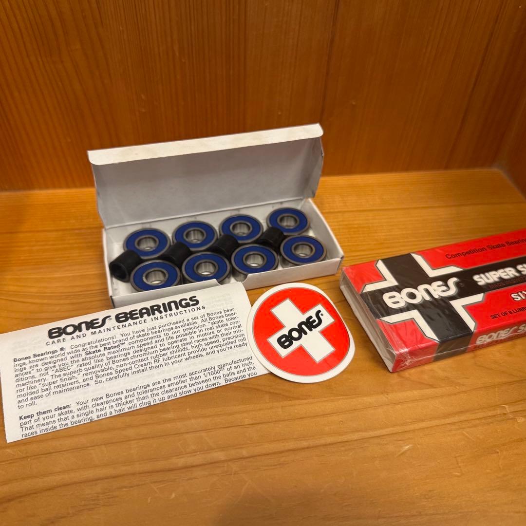 新品未使用！Bones Super Swiss6 ボーンズ　ベアリングスーパー6