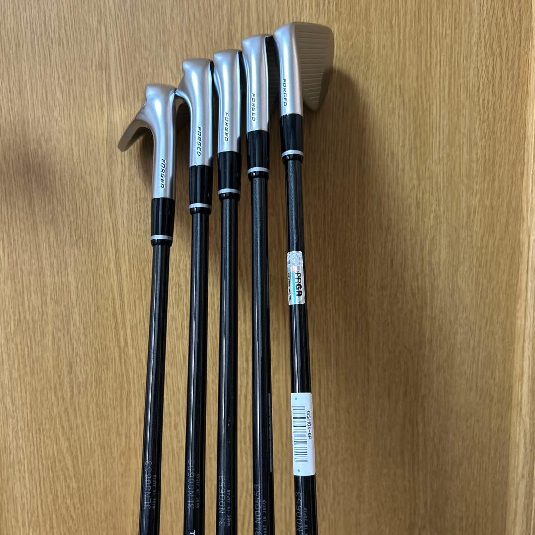 超美品PRGR GR02 アイアンセット