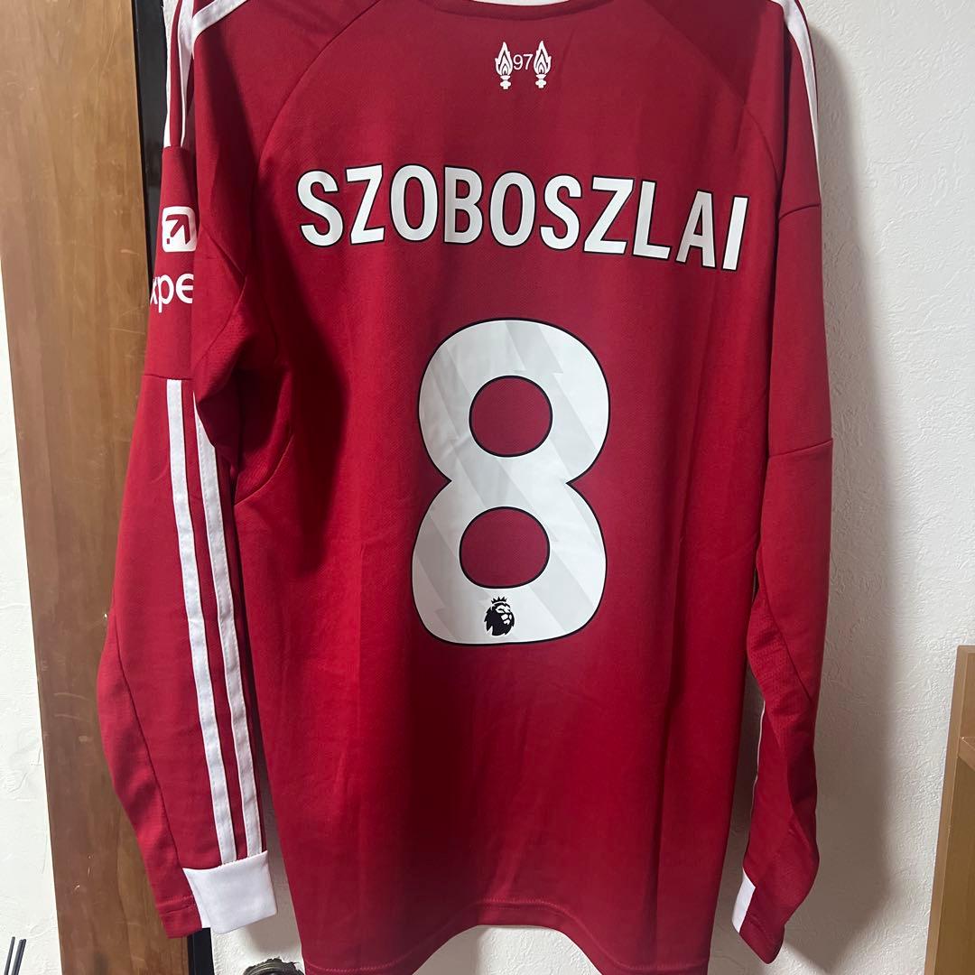リバプールFC アディダス 長袖シャツ Szoboszlai 8