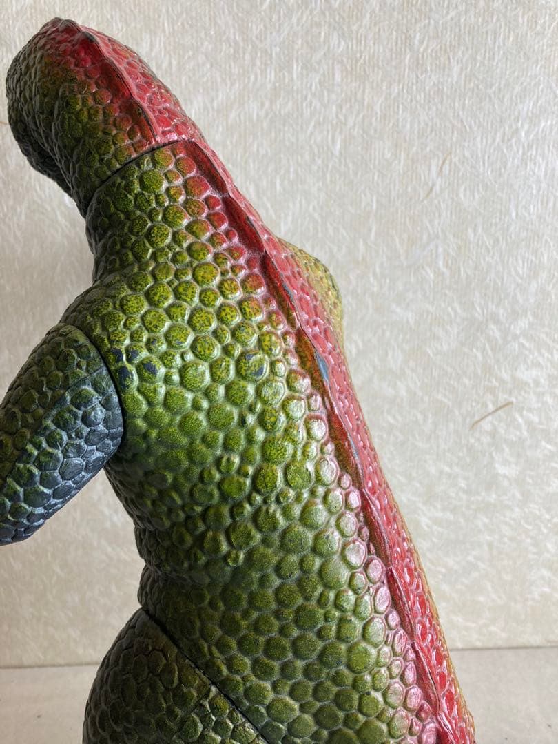 大型 ヴィンテージ怪獣ソフビ 香港製 約35cm UK刻印