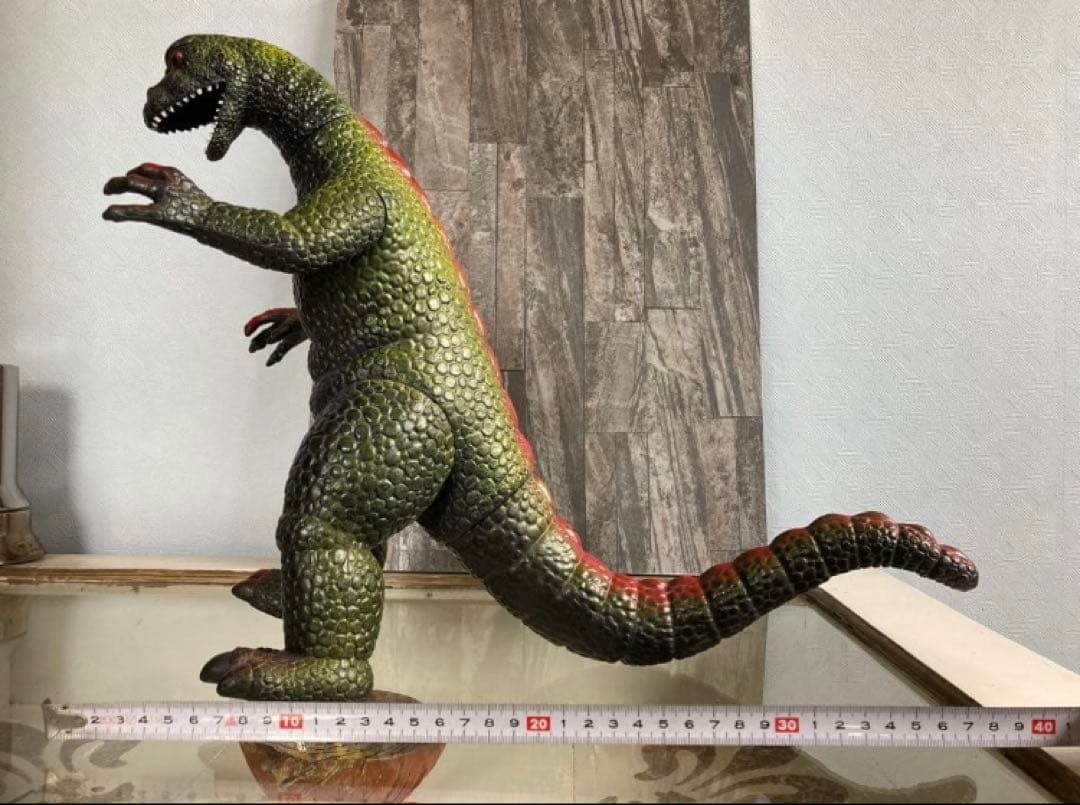大型 ヴィンテージ怪獣ソフビ 香港製 約35cm UK刻印