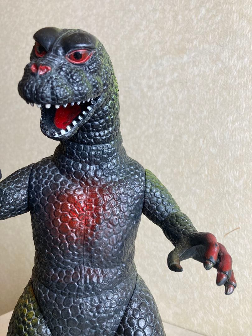 大型 ヴィンテージ怪獣ソフビ 香港製 約35cm UK刻印