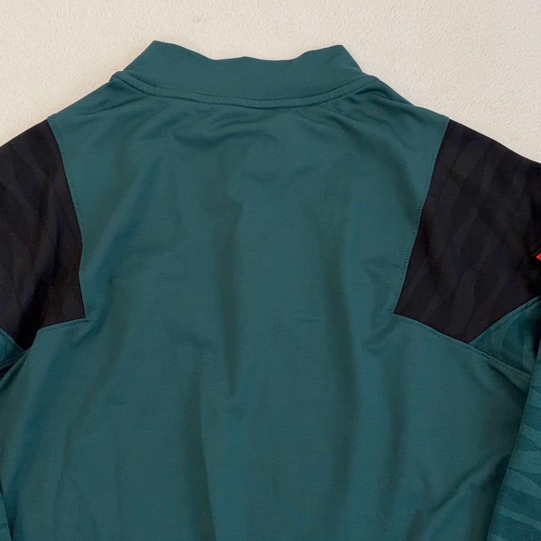 美品【NIKE】リバプール 21/22公式 ハーフジップ サッカーウェア 緑 M