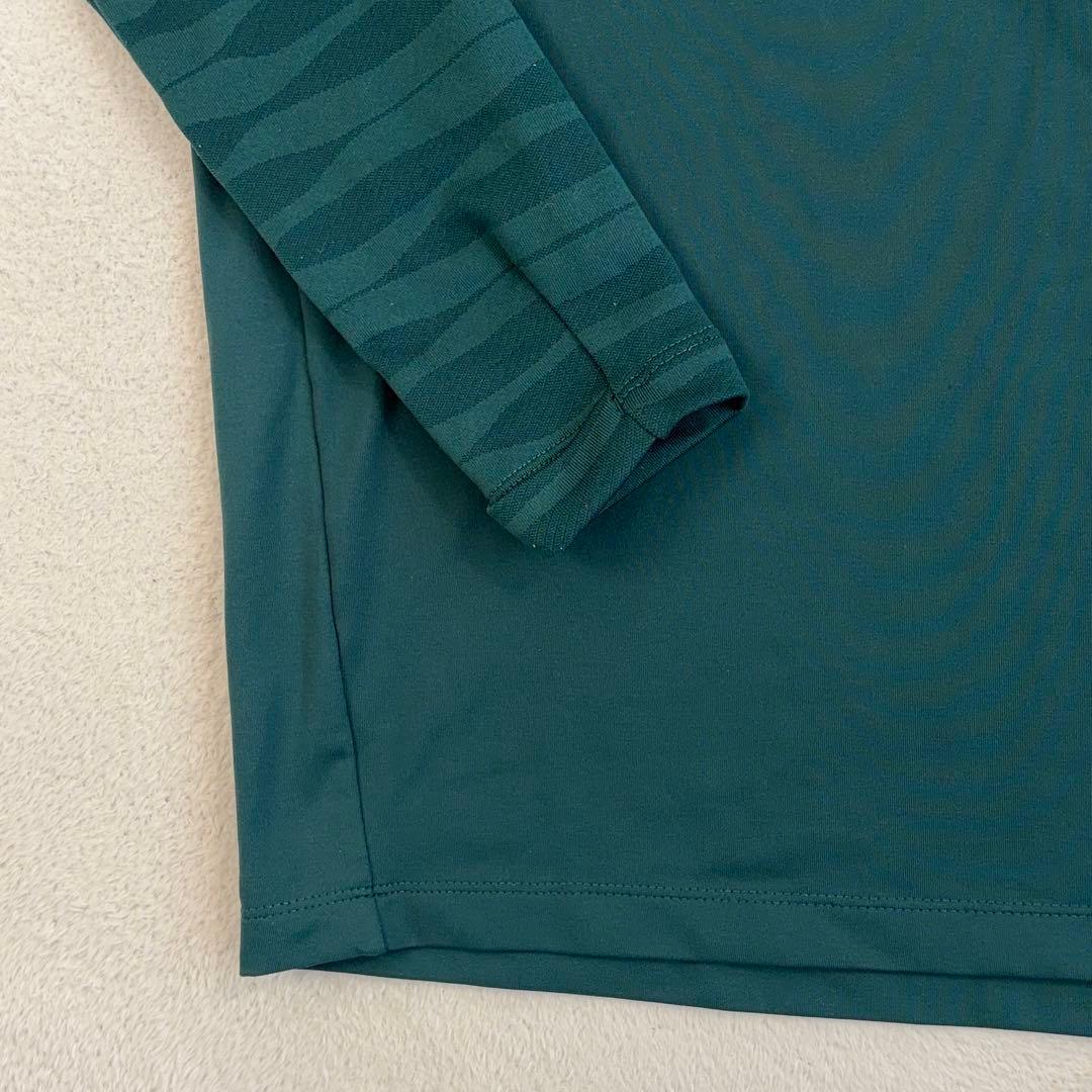 美品【NIKE】リバプール 21/22公式 ハーフジップ サッカーウェア 緑 M