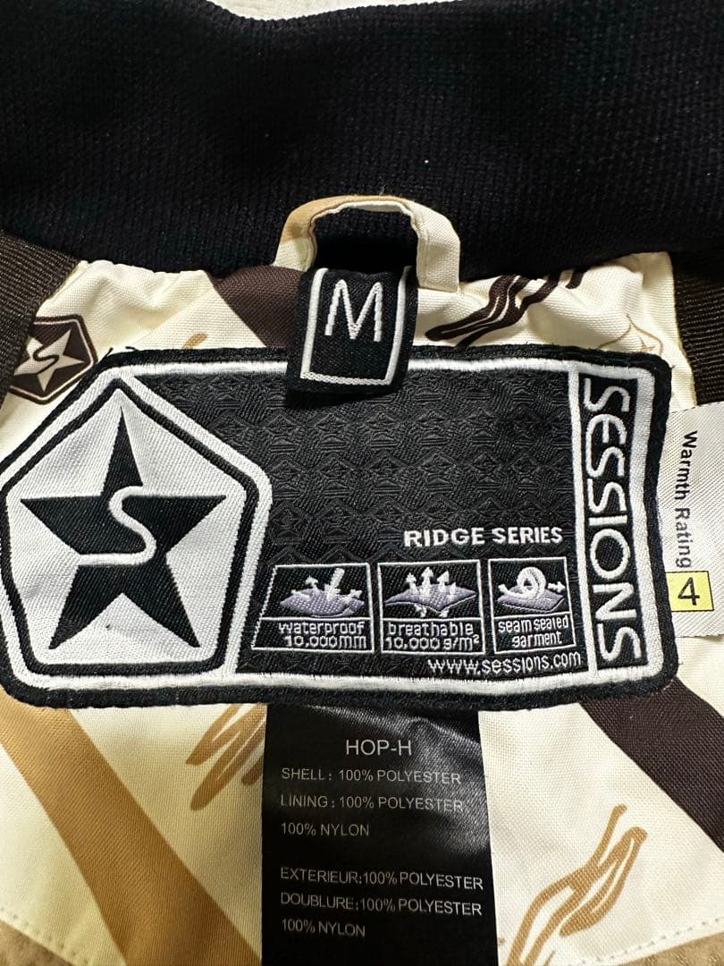 SESSIONS RIDGE SERIES スノーボードウェア M スキー