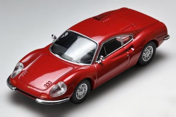 【未使用・TOMYTEC】フェラーリ ディーノ 246 GT Type M（赤）
