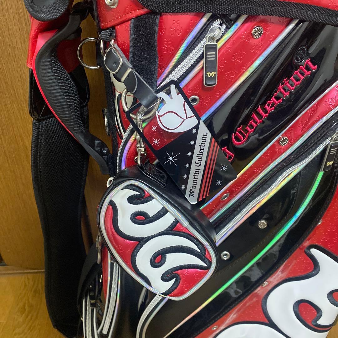 マイノリティコレクション・キャディバッグ 赤黒
