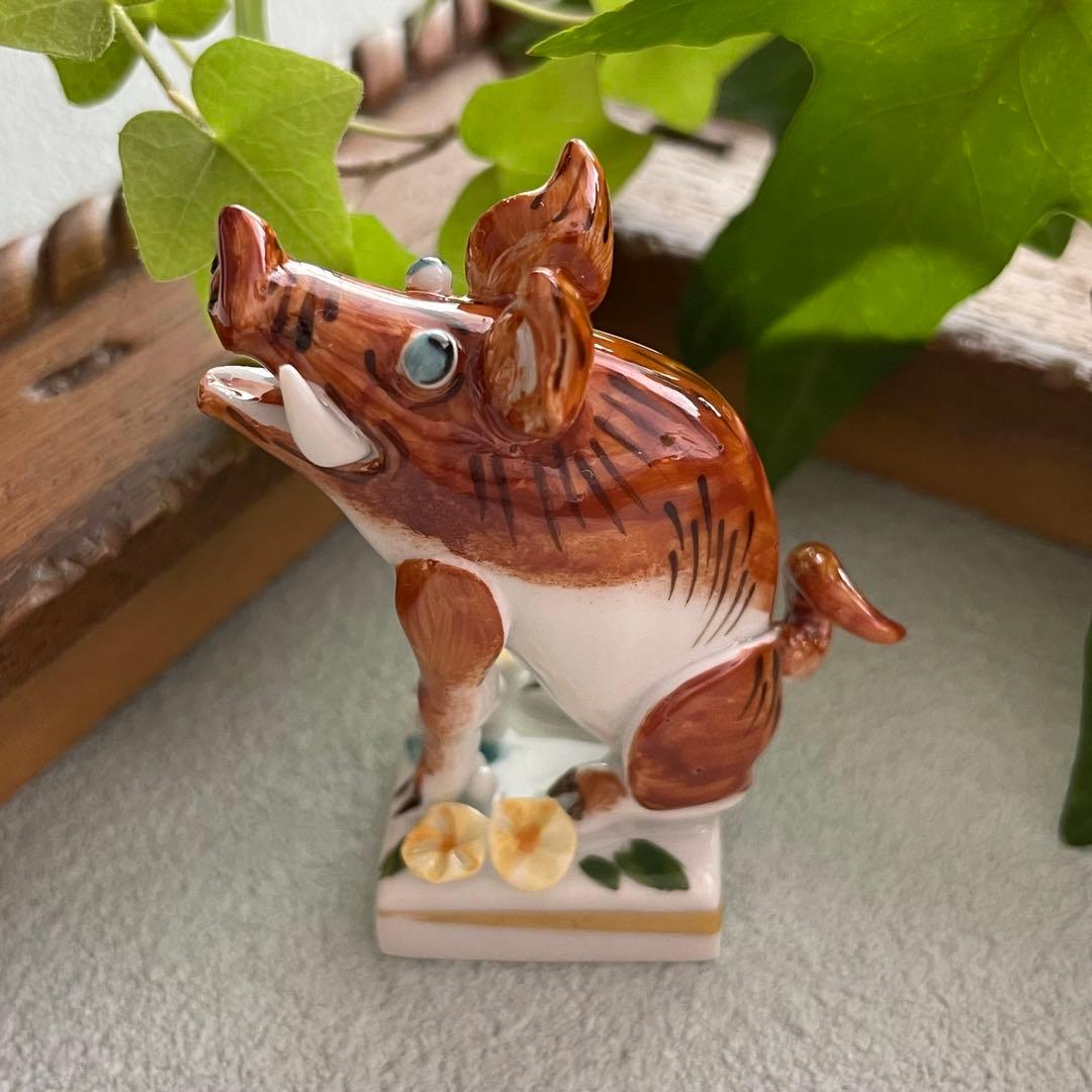 Meissen マイセン ミニ干支 イノシシ