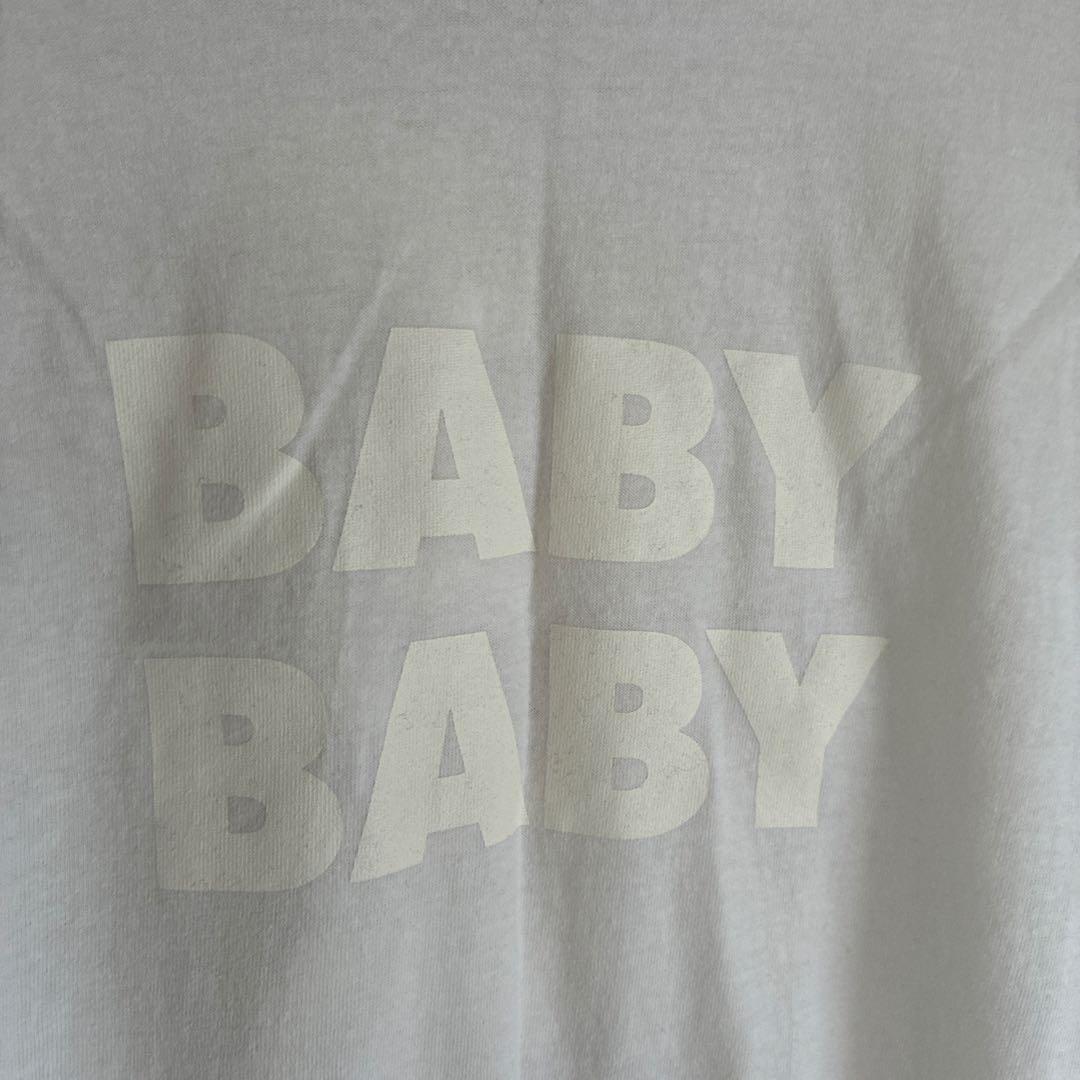銀杏BOYZ × TANGTANG BABY BABY ロンT 白✕白　L