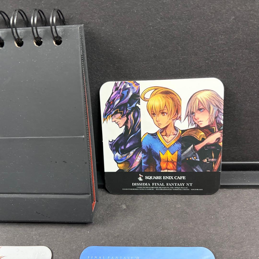 中古 未使用 ファイナルファンタジー スクウェアエニックス カフェ コースター