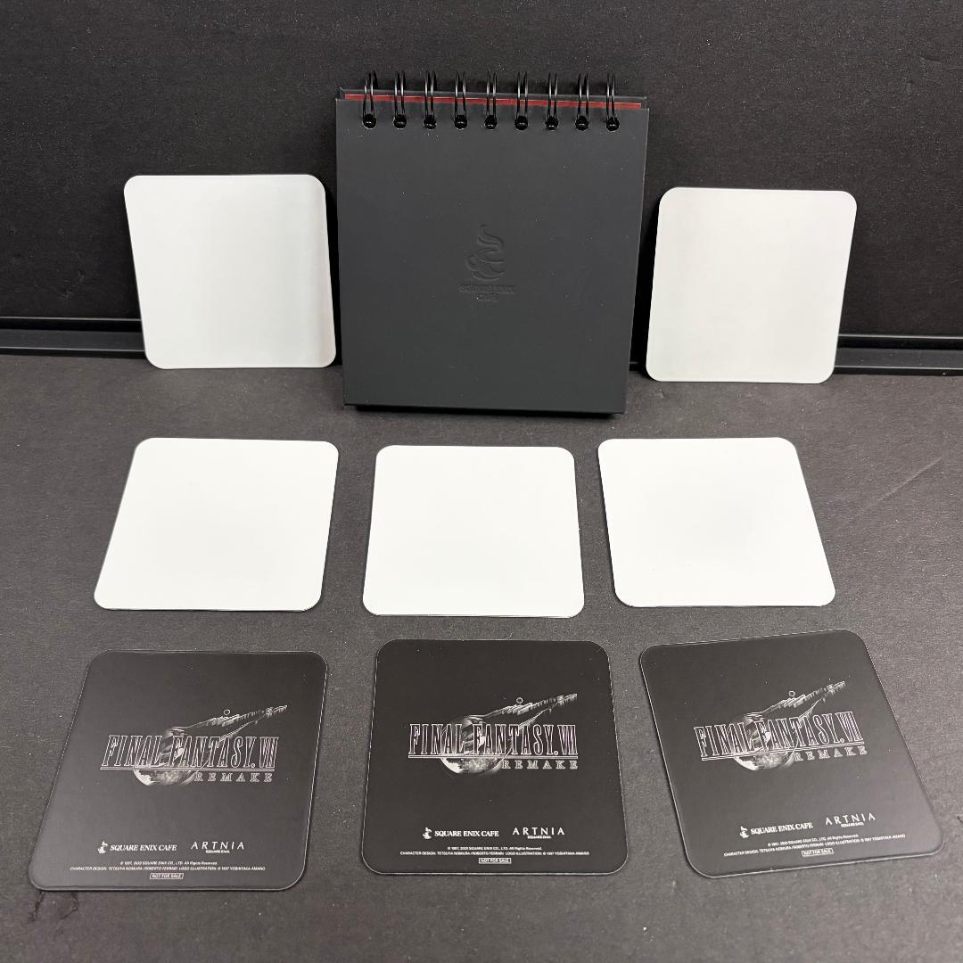 中古 未使用 ファイナルファンタジー スクウェアエニックス カフェ コースター