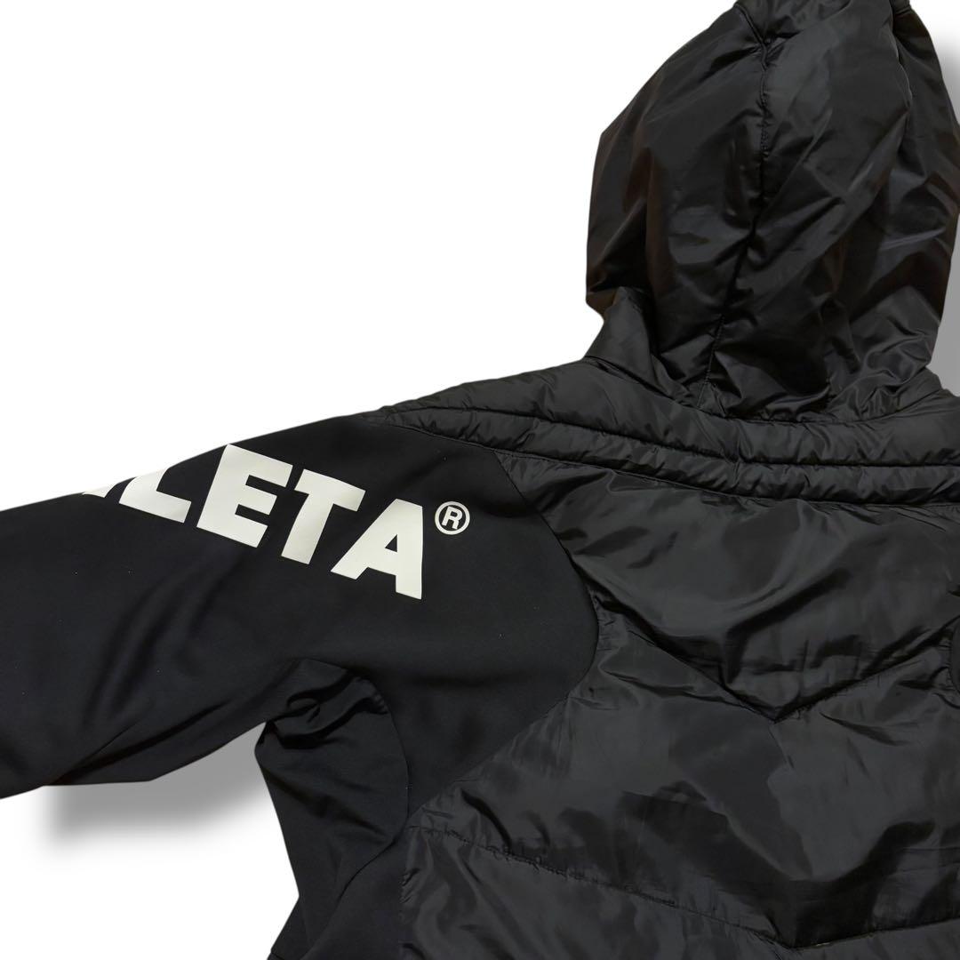 ATHLETA アスレタ 中綿 ダウンジャケット O（XL）ブラック