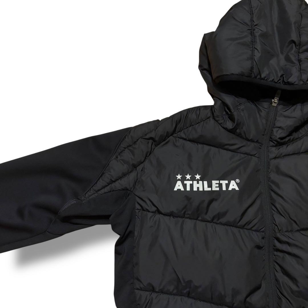 ATHLETA アスレタ 中綿 ダウンジャケット O（XL）ブラック