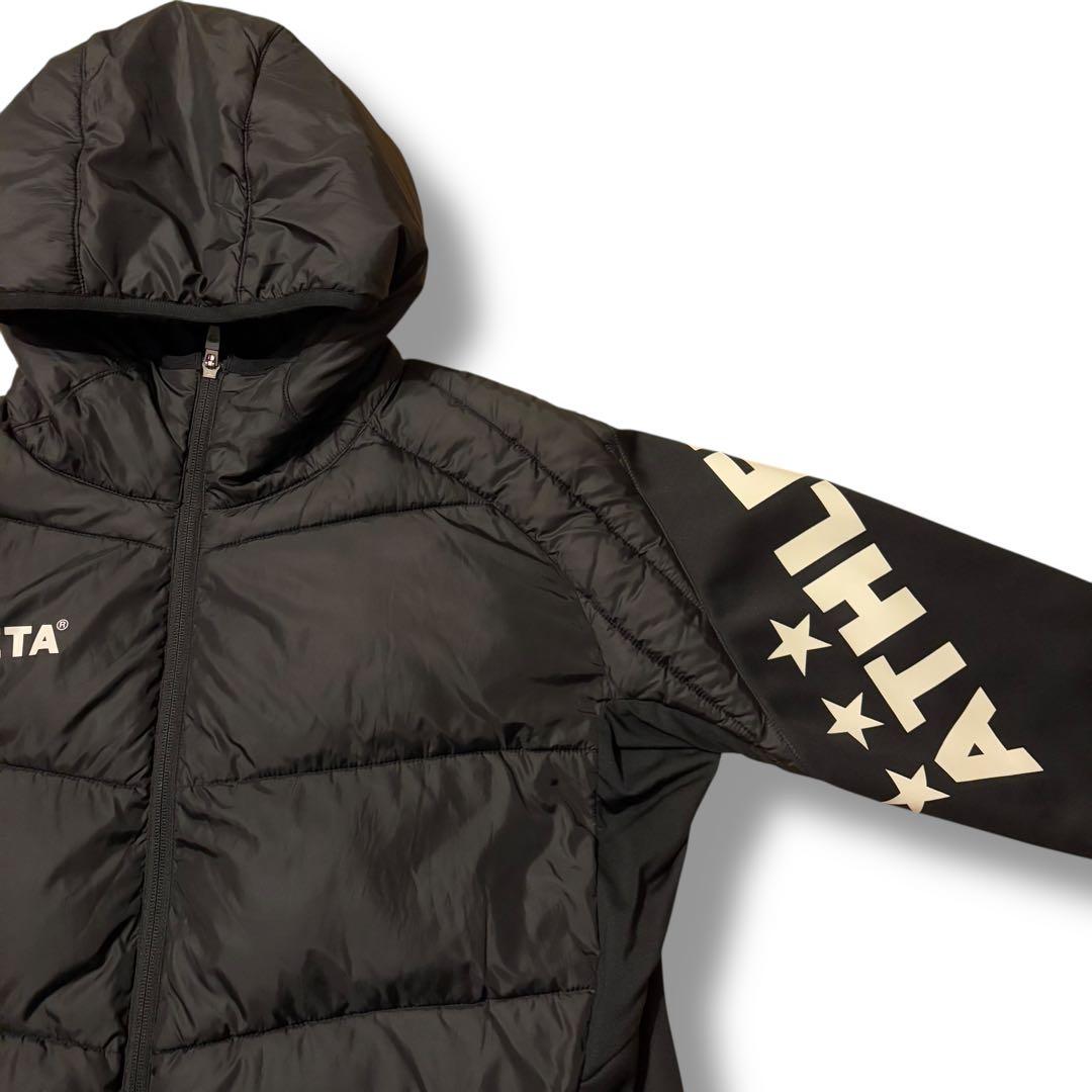 ATHLETA アスレタ 中綿 ダウンジャケット O（XL）ブラック