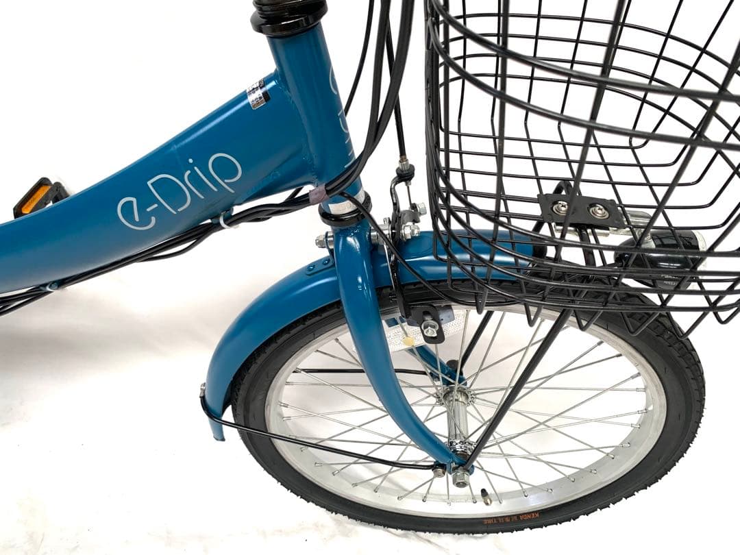 【即乘】送料無料e-Drip 折り畳み電動アシスト自転車 6速 20インチ