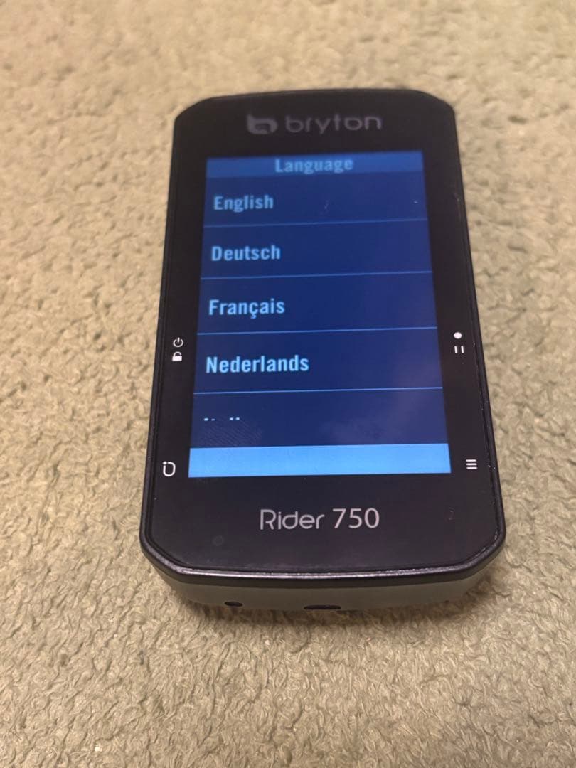 たいBryton Rider 750 サイコン　ブライトン　ライダー750