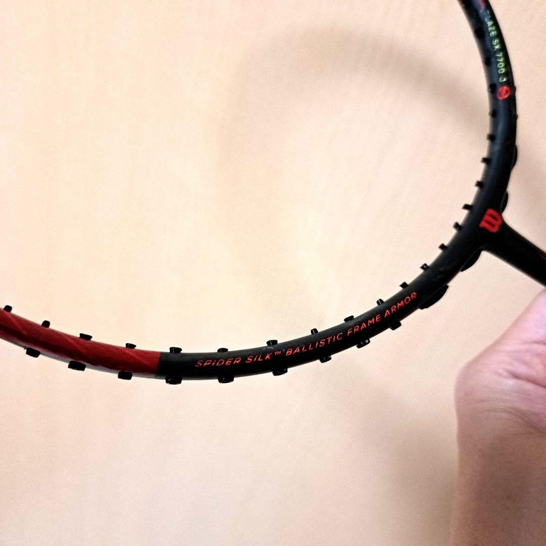 バドミントン ラケット Wilson BLAZE SX 7700J CV