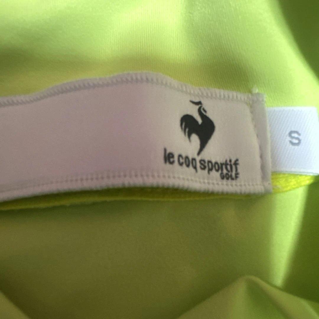 le coq sportif golf レディース シャツ S ライムグリーン
