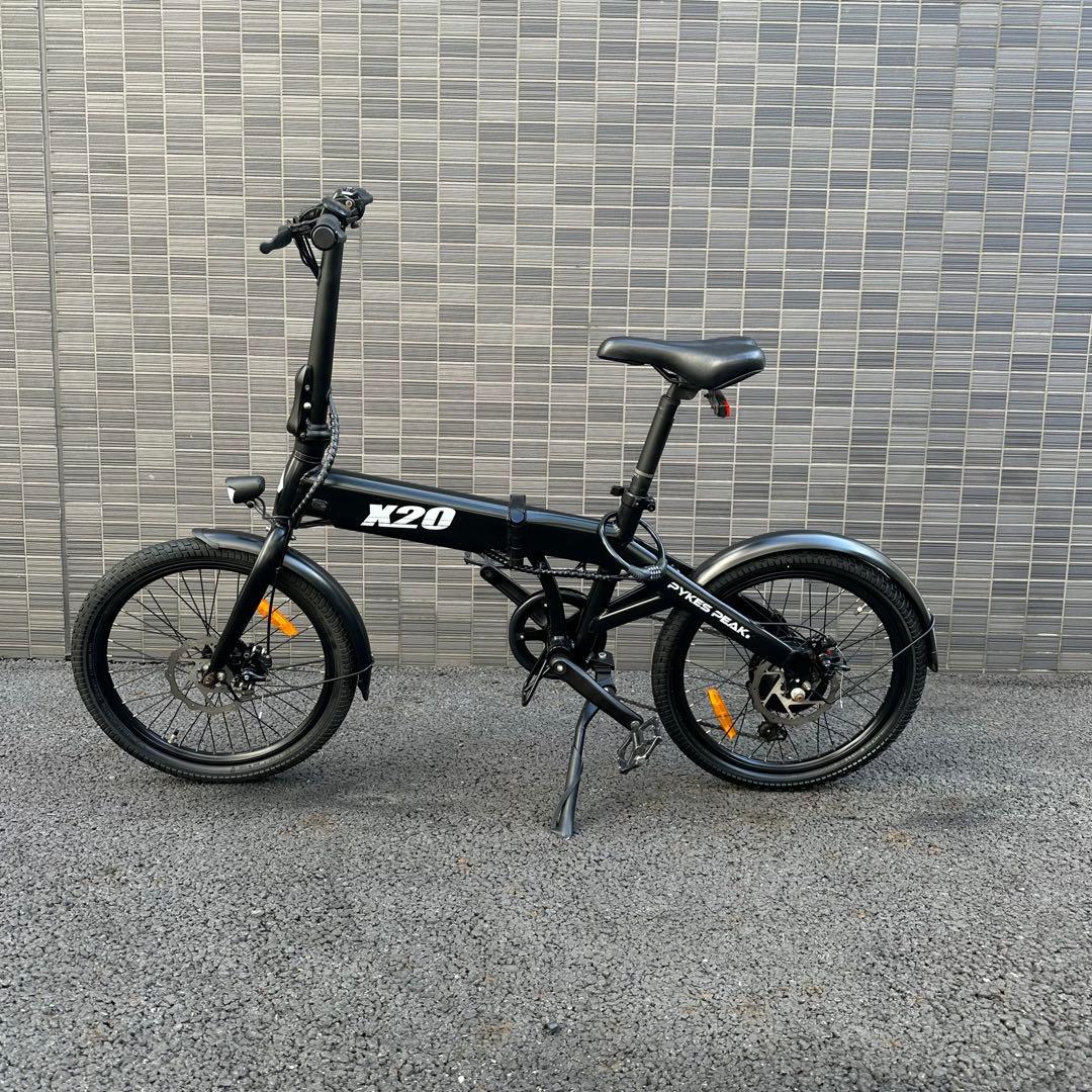 MPYKESPEAK 電動アシスト自転車 X20 ブラックバッテリー新品