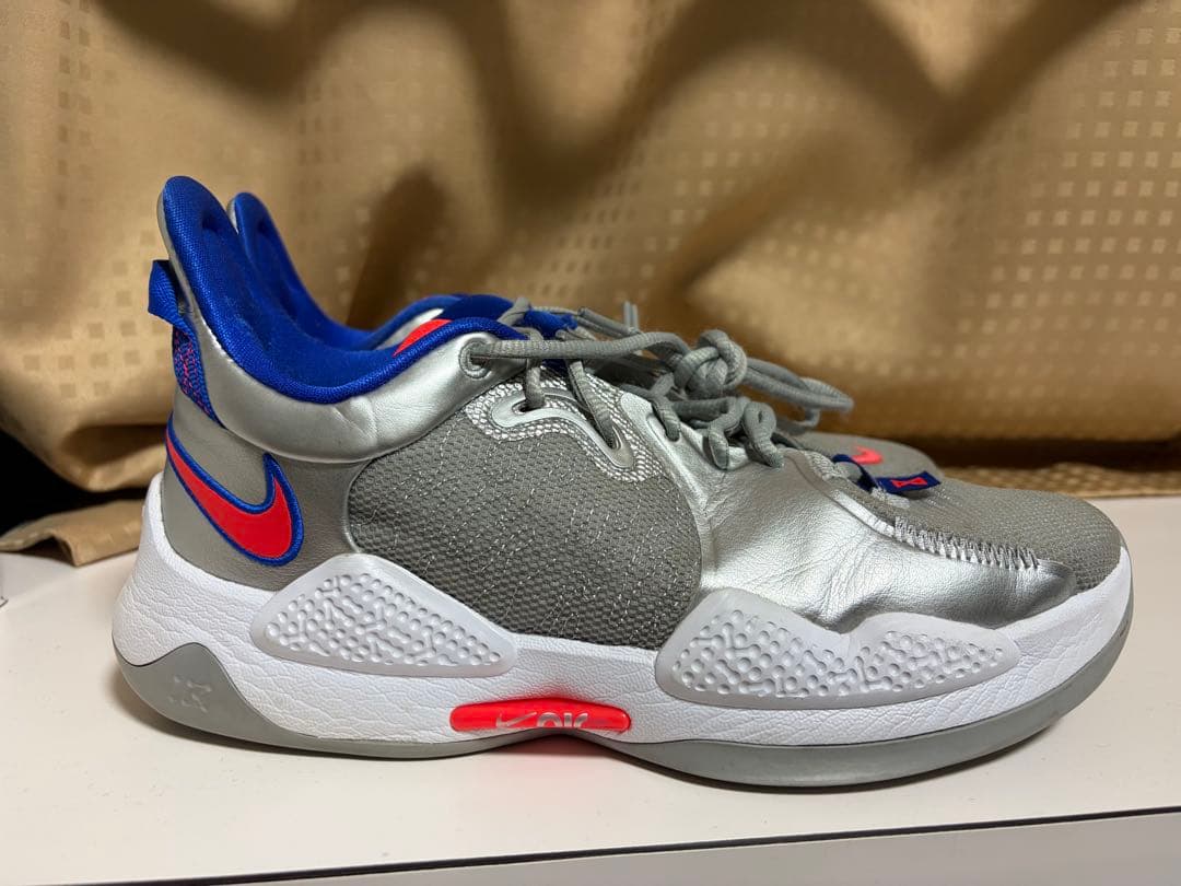 シューズ(男性用) NIKE PG5 Clippers llic Silver 27.5