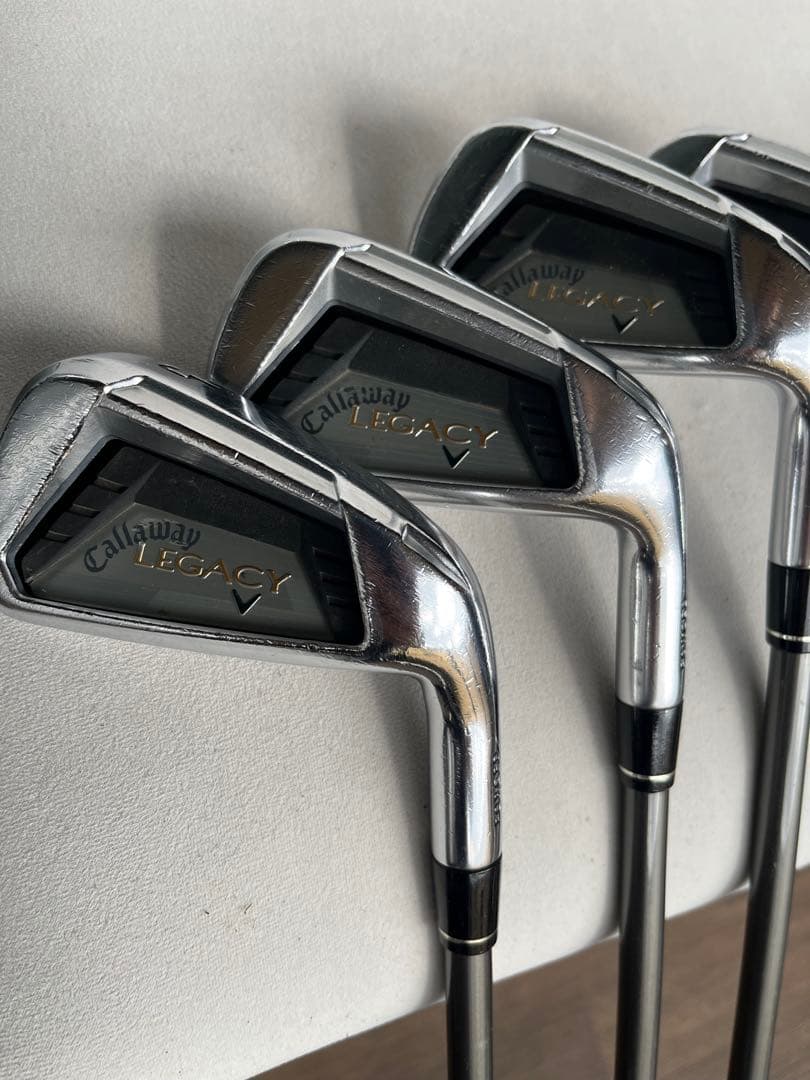 【ベスト85達成の相棒】 Callaway LEGACY 7本 おまけ付き