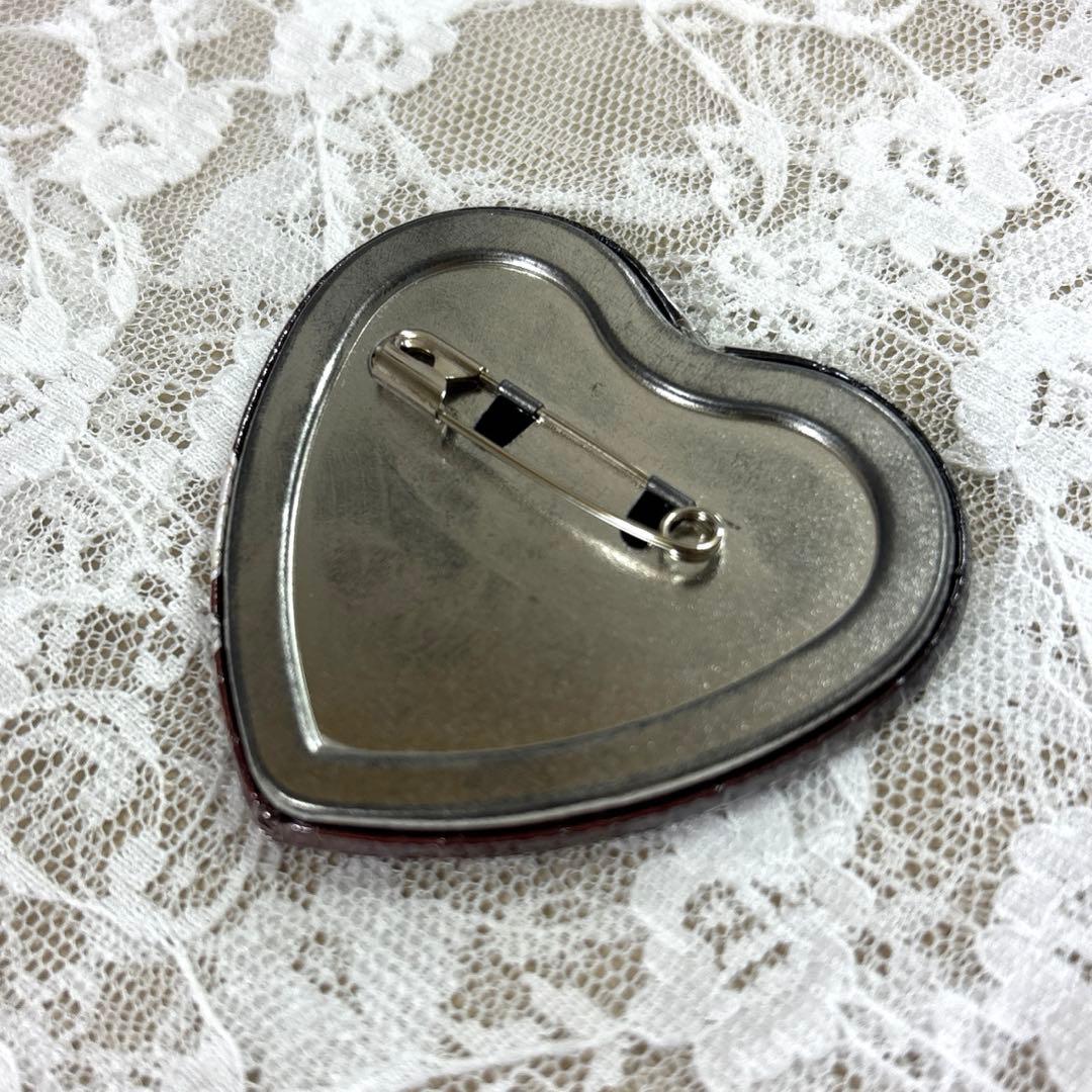 K*K様 2019 プリロール 特典 鬼滅の刃 嘴平伊之助 ハート型缶バッジ