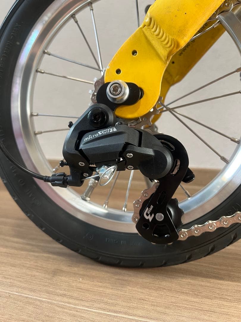 RENAULT 折りたたみ自転車 14インチ 3段変速