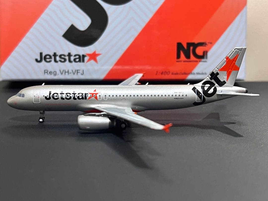 航空機・ヘリコプター NG models 1/400 Jetstar A320-200 VH-VFJ