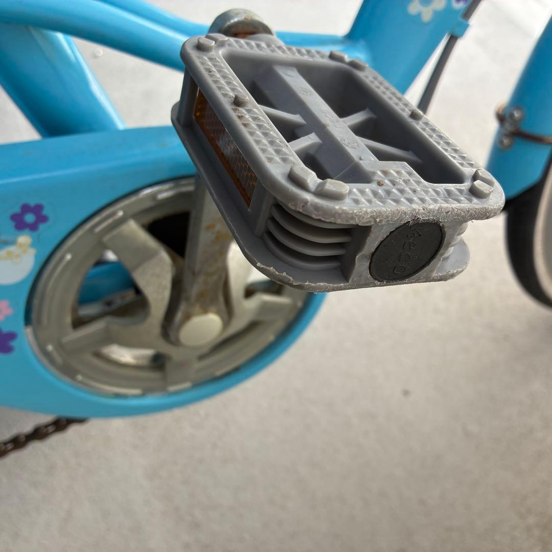 女の子用自転車 22インチ シマノ製6段変速 パステルブルー