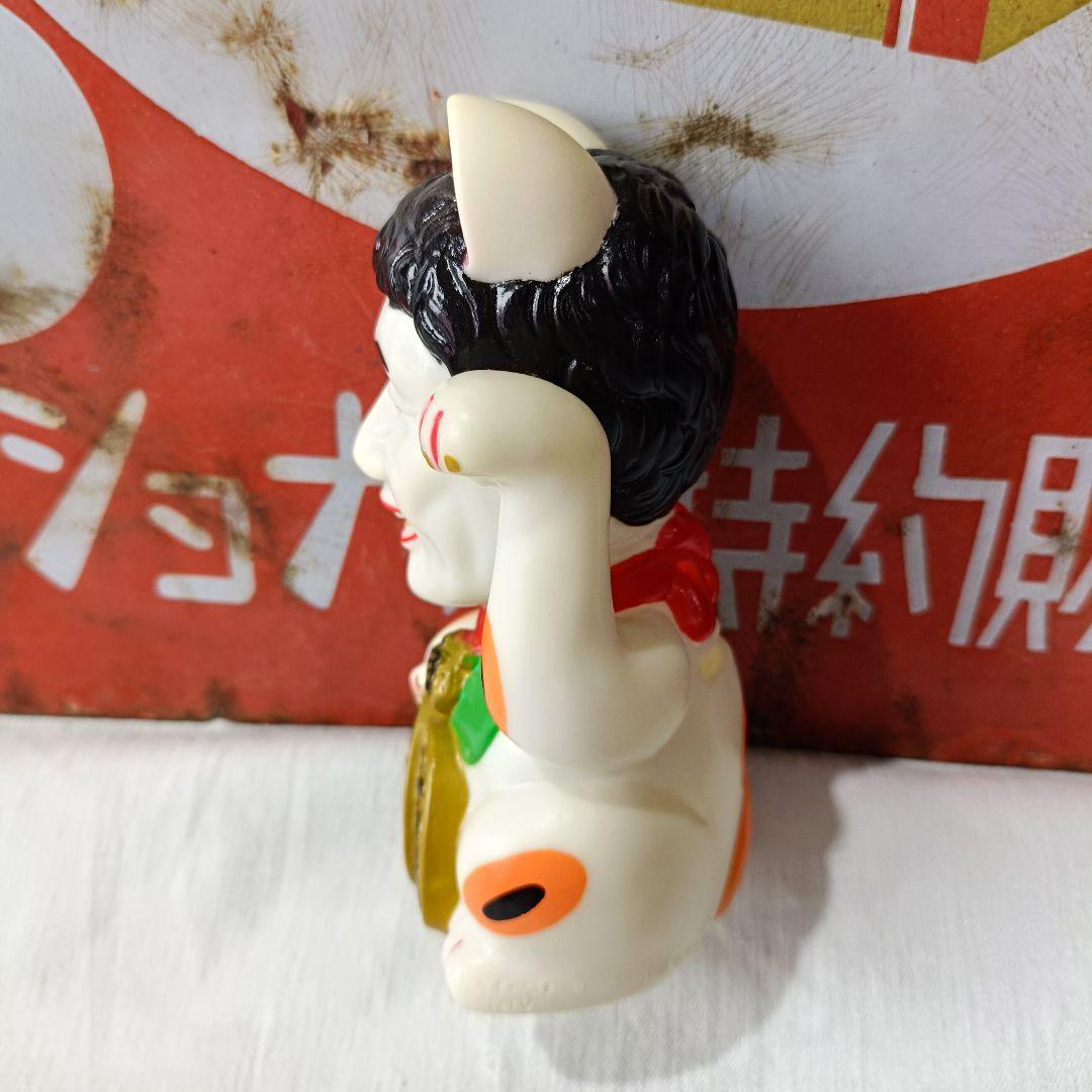 天才たけしの元気が出るテレビ　招き猫 ソフビ　貯金箱　希少　ビートたけし