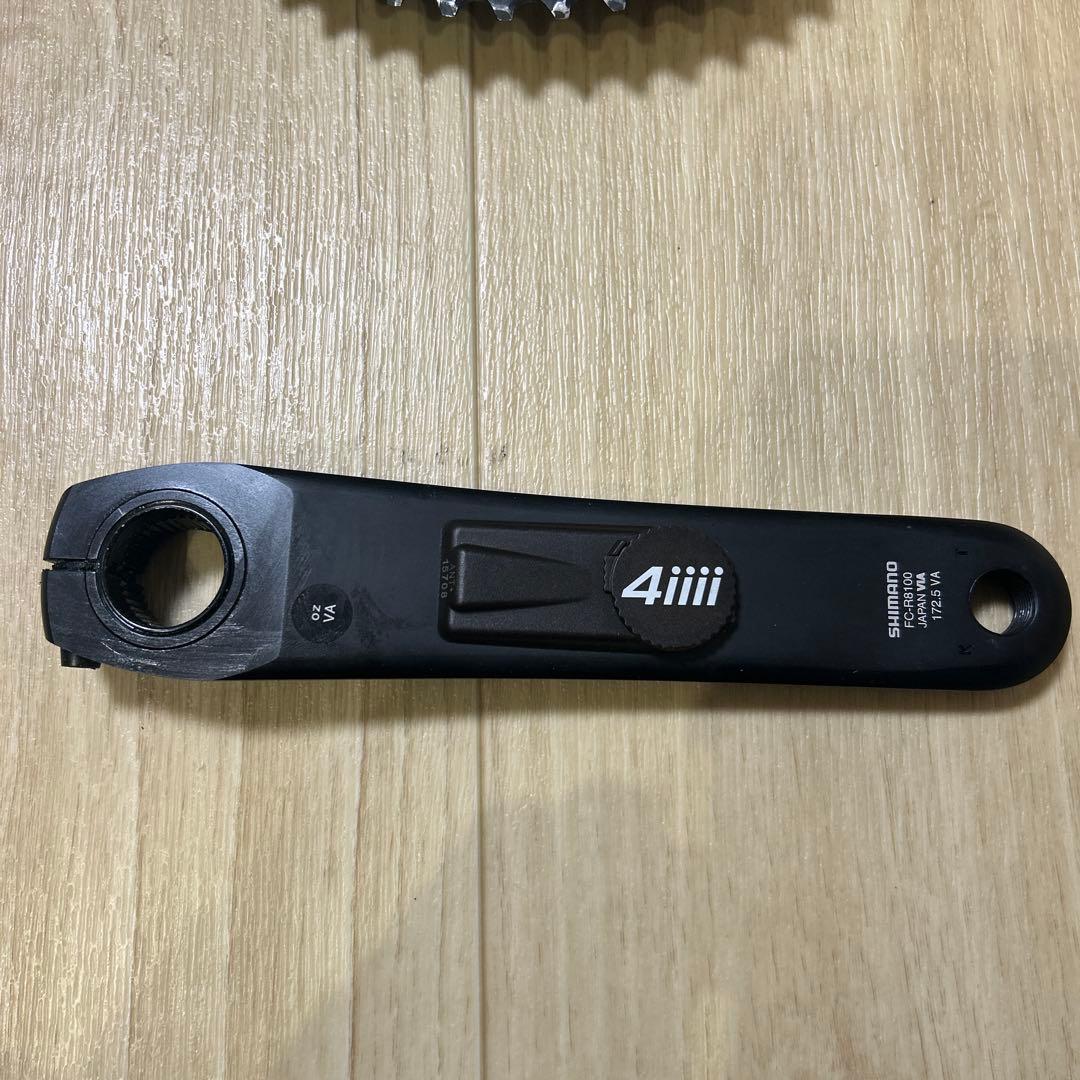 パーツ Shimano Ultegra R8100 &4iiii power meter