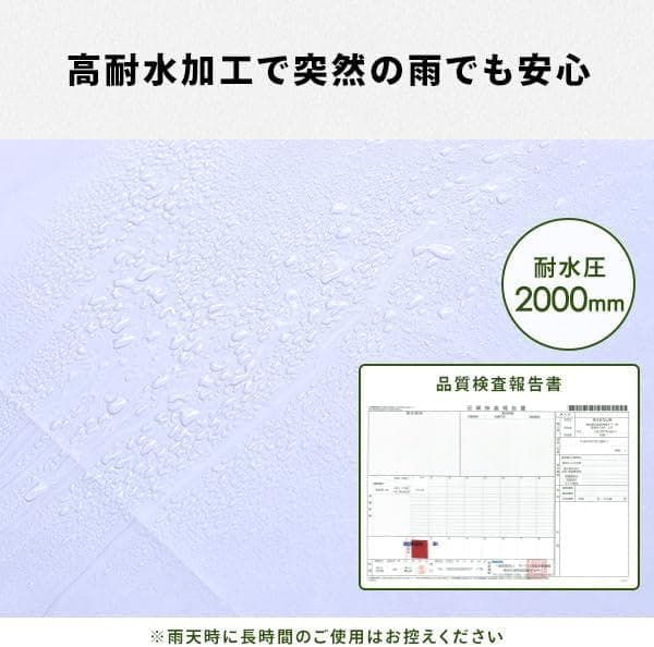 サイドシート3枚付きスチールタープ 2m×2mホワイト FRT-200(WH)