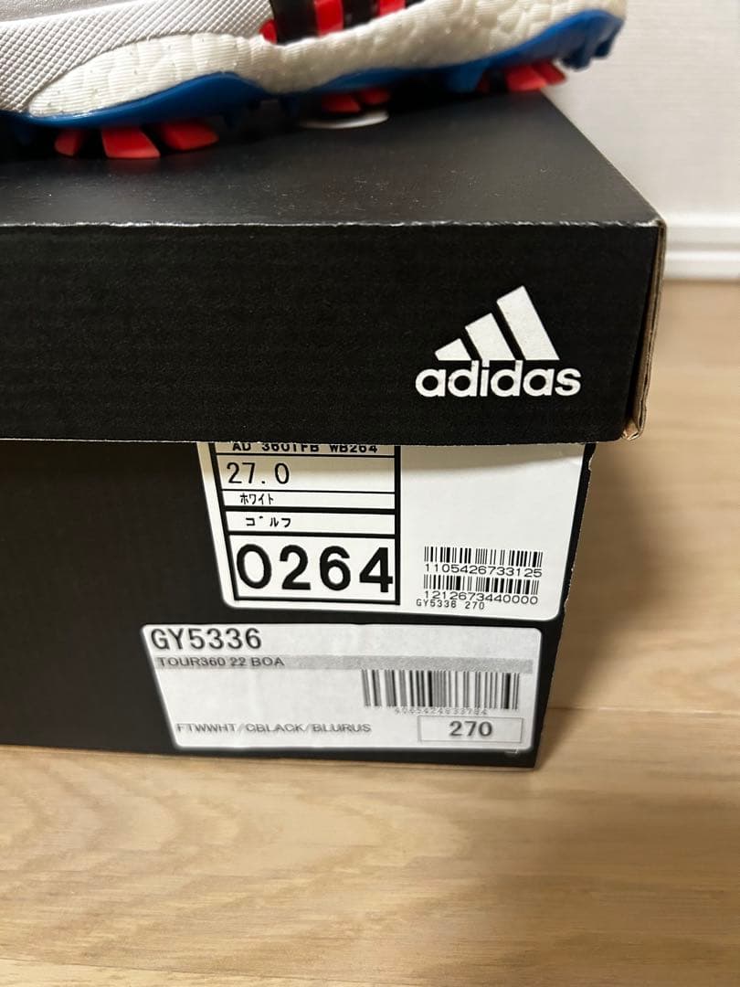 adidas TOUR360 ゴルフシューズ 27.0cm