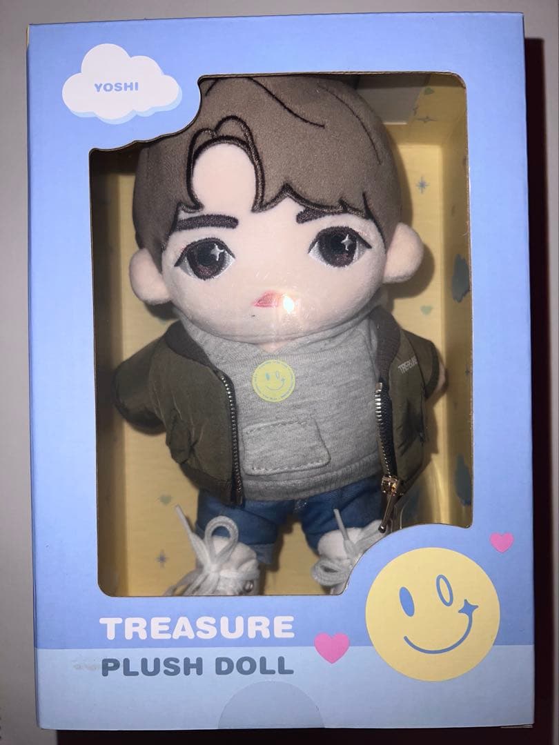TREASURE ヨシ ぬいぐるみ PLUSH DOLL トレカ付き 新品未開封