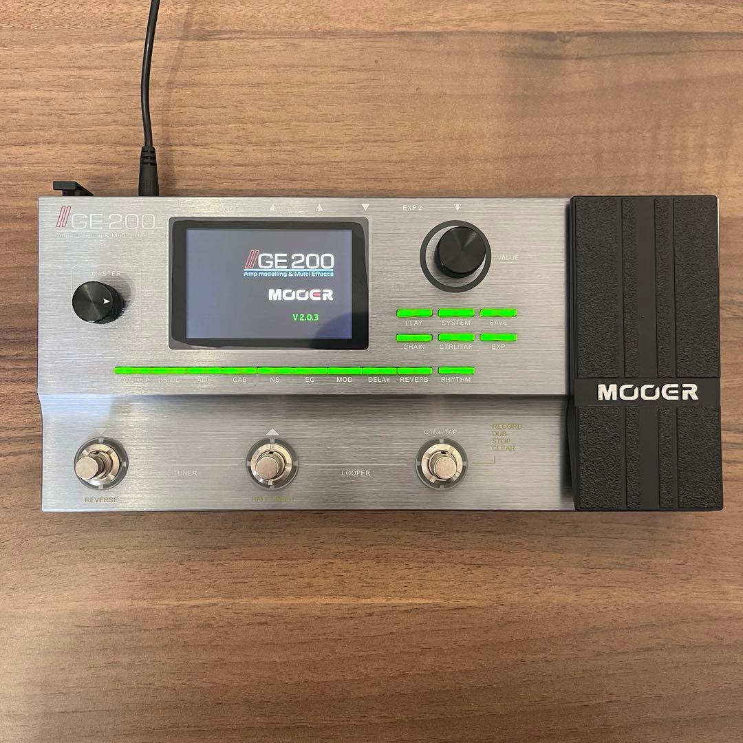 MOOER GE200 マルチエフェクター ギター エフェクター