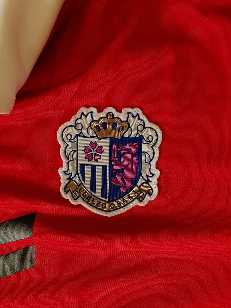 Cerezo OsakaMizuno YANMAR 赤シャツ Oサイズ