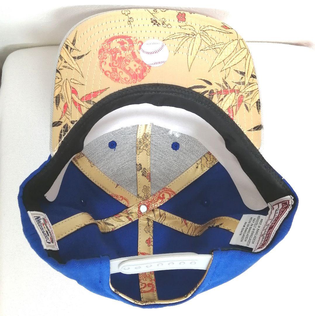 【新品・未使用】希少 ドジャース カタカナロゴ キャップ