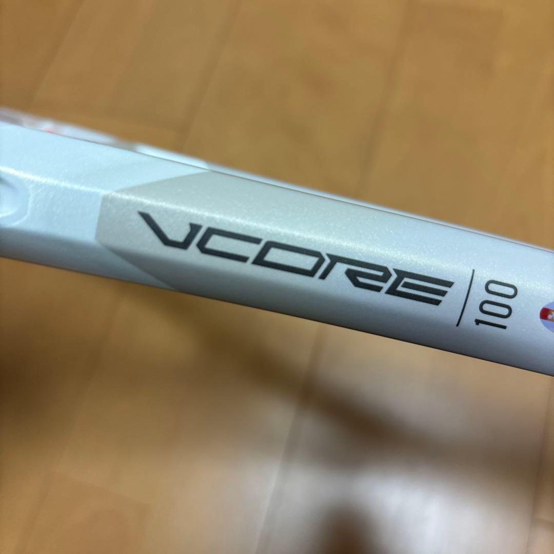 YONEX VCORE100 2本　赤　サンドベージュ