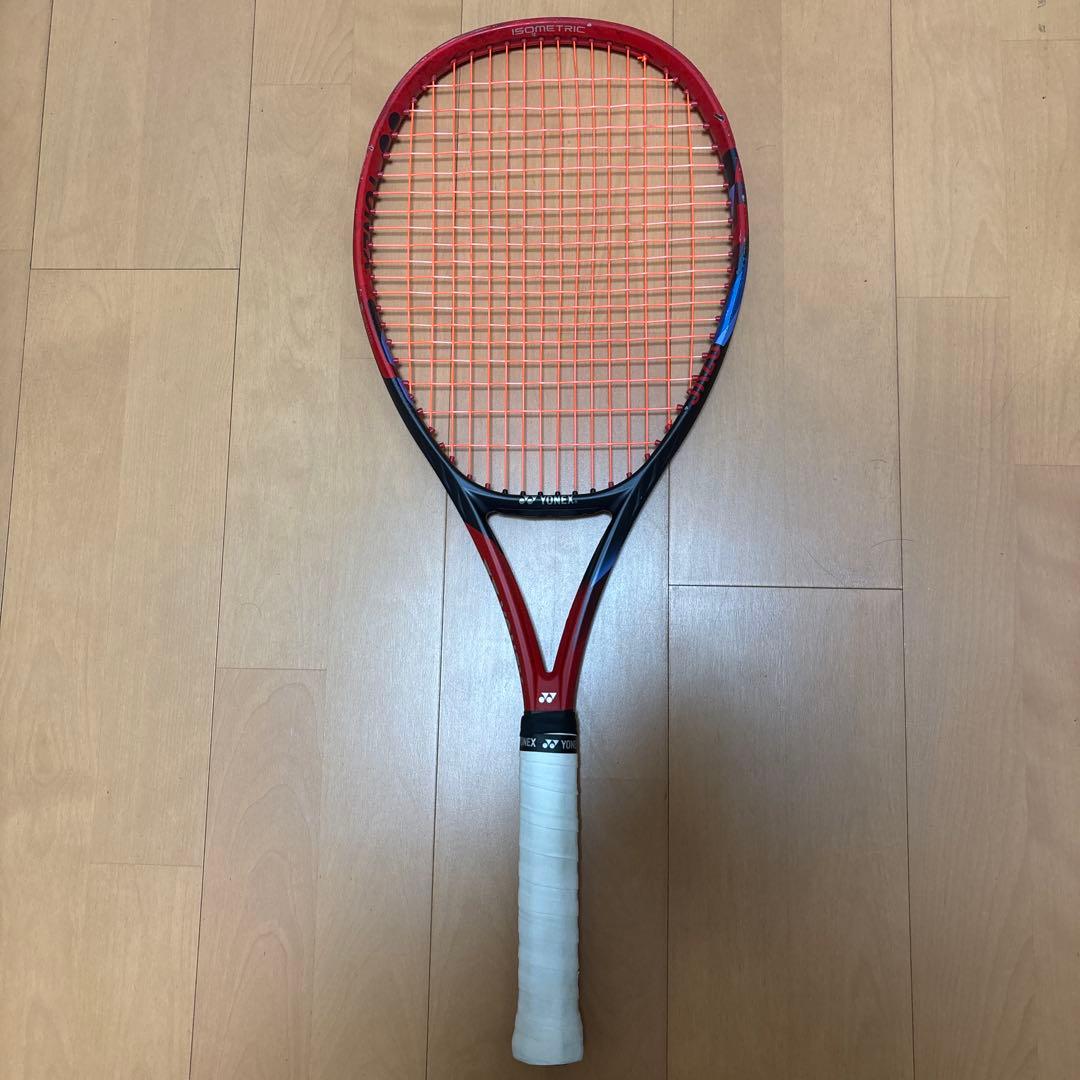 YONEX VCORE100 2本　赤　サンドベージュ