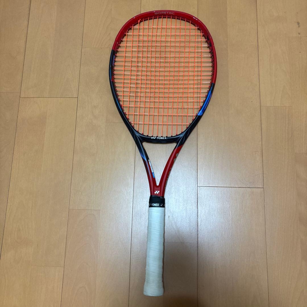 YONEX VCORE100 2本　赤　サンドベージュ