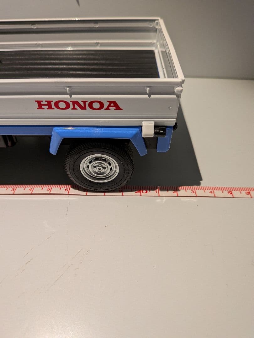 ​ホンダ アクティ 1/15 ミニカー 青/白 軽トラ 点灯 サウンド 検品済