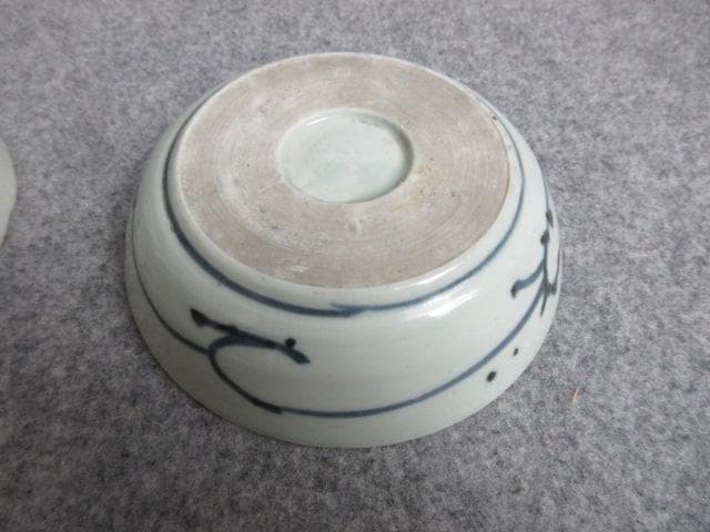 古伊万里染付小皿2枚 [B28918]