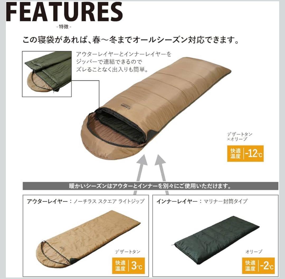 Snugpak Basecamp Sleep System 寝袋
