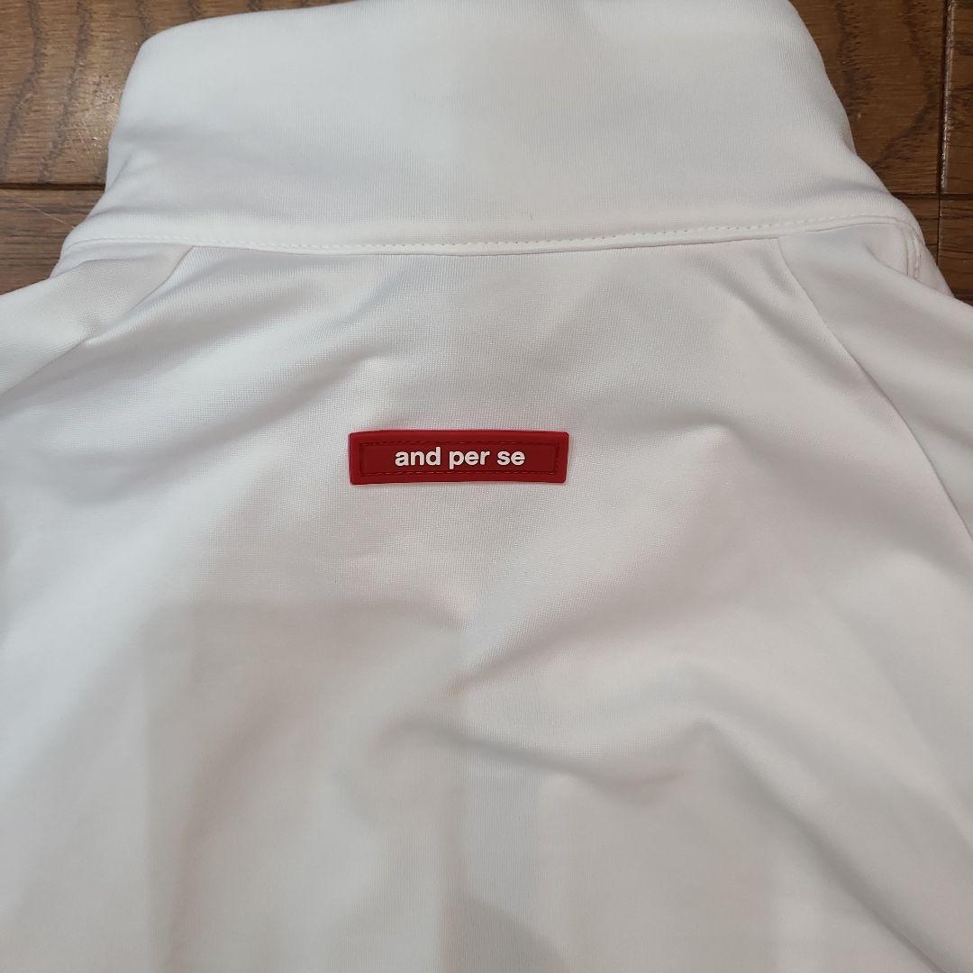 and per se ホワイト ジャケット Mサイズ(未使用品)