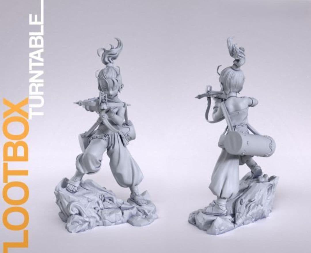 クロノトリガー　マーレ　17 cm ガレージキット